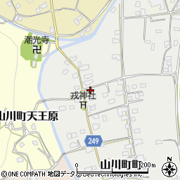 徳島県吉野川市山川町町216周辺の地図