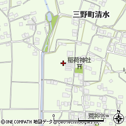 徳島県三好市三野町清水903-3周辺の地図
