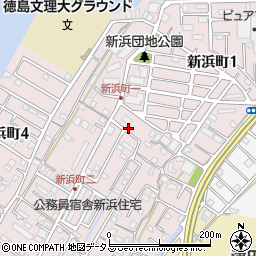 オッペン化粧品株式会社　若松営業所周辺の地図