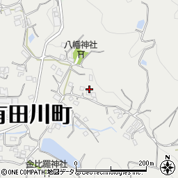 和歌山県有田郡有田川町奥1252周辺の地図