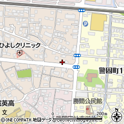 山口県防府市鋳物師町6-26周辺の地図