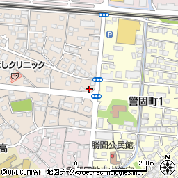 山口県防府市鋳物師町6-17周辺の地図