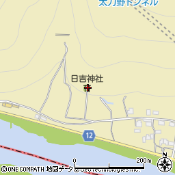 徳島県三好市三野町太刀野1934周辺の地図