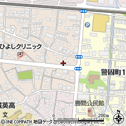 株式会社文榮堂　防府外商部周辺の地図