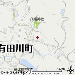 和歌山県有田郡有田川町奥1254周辺の地図