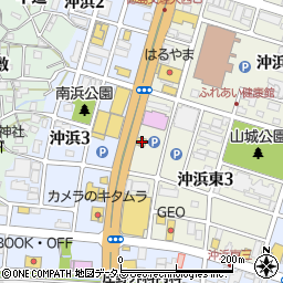 大阪王将徳島沖浜店周辺の地図