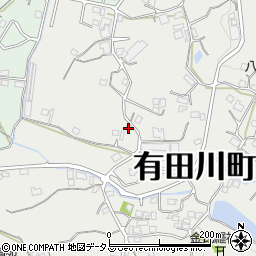 和歌山県有田郡有田川町奥41周辺の地図