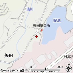 愛媛県今治市矢田88-5周辺の地図