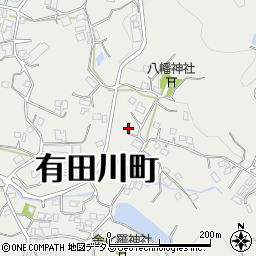 和歌山県有田郡有田川町奥1284周辺の地図