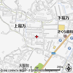 徳島県徳島市八万町上福万212周辺の地図