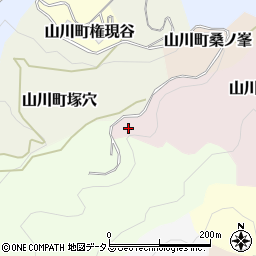 徳島県吉野川市山川町榛木原周辺の地図