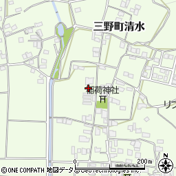 徳島県三好市三野町清水903-6周辺の地図