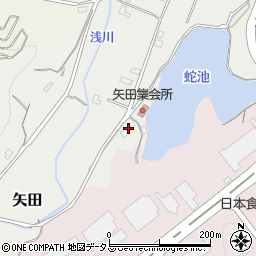 愛媛県今治市矢田88周辺の地図