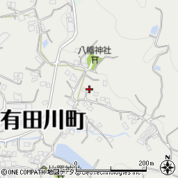 和歌山県有田郡有田川町奥1255周辺の地図