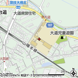 山口短期大学周辺の地図