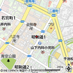 山口県周南市昭和通1丁目12周辺の地図