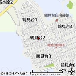山口県周南市鶴見台2丁目周辺の地図