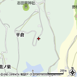 徳島県吉野川市川島町山田平倉44周辺の地図
