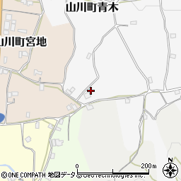 徳島県吉野川市山川町青木269周辺の地図