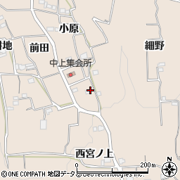 徳島県美馬市美馬町（小原）周辺の地図