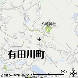 和歌山県有田郡有田川町奥1282周辺の地図