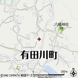 和歌山県有田郡有田川町奥1287周辺の地図
