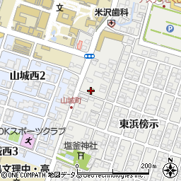 ローソン徳島山城町店周辺の地図