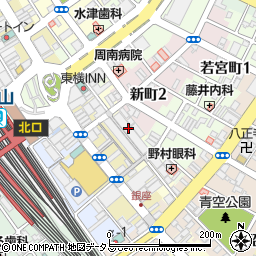 株式会社エムラ徳山きもの館周辺の地図