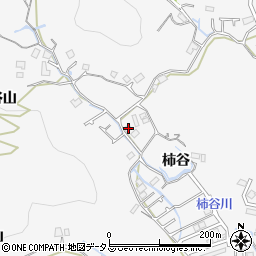徳島県徳島市八万町柿谷115周辺の地図