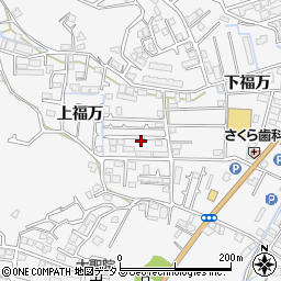 徳島県徳島市八万町上福万209-11周辺の地図