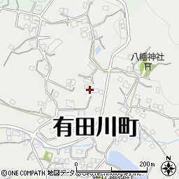 和歌山県有田郡有田川町奥1296-1周辺の地図