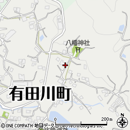 和歌山県有田郡有田川町奥1280周辺の地図