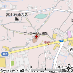 山口県防府市開出西町32周辺の地図