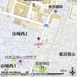 徳島県徳島市山城町西浜傍示161-2周辺の地図