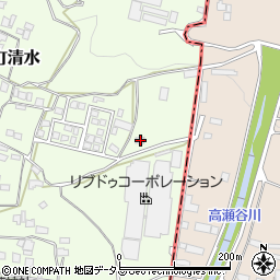 徳島県三好市三野町清水1012-1周辺の地図