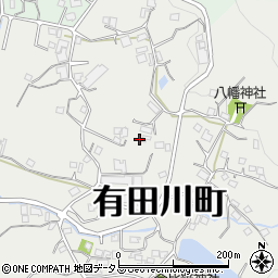 和歌山県有田郡有田川町奥1296周辺の地図