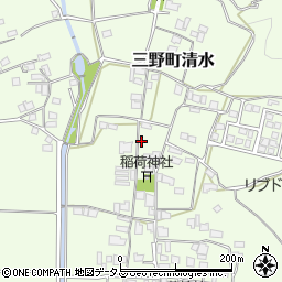 徳島県三好市三野町清水912周辺の地図