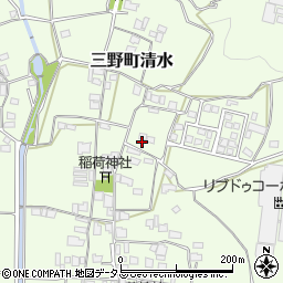 徳島県三好市三野町清水1028周辺の地図
