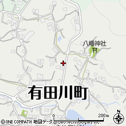 和歌山県有田郡有田川町奥1286周辺の地図