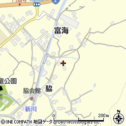 山口県防府市富海脇3686周辺の地図