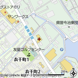 愛媛トヨペット　今治店周辺の地図