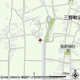 徳島県三好市三野町清水883-1周辺の地図