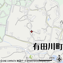 和歌山県有田郡有田川町奥1307周辺の地図