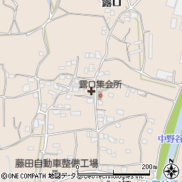 徳島県美馬市美馬町露口135周辺の地図