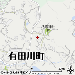 和歌山県有田郡有田川町奥1281周辺の地図