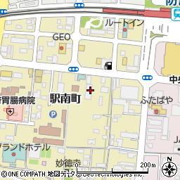 山口県防府市駅南町9周辺の地図