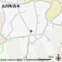 徳島県吉野川市山川町青木247周辺の地図