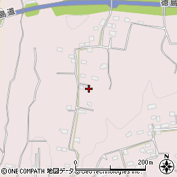 徳島県三好市三野町勢力1082周辺の地図