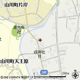 徳島県吉野川市山川町町374周辺の地図