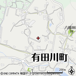 和歌山県有田郡有田川町奥1312周辺の地図